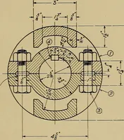 An illustration from Mechanical drawing for trade schools (1909)