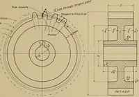 An illustration from Mechanical drawing for trade schools (1909)