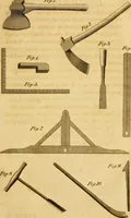 Picture 11 of 59 from Mechanical exercises, or, The elements and practice of carpentry, joinery, bricklaying, masonry, slating, plastering, painting, smithing, and turning (1812), leaf 116