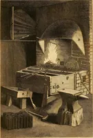 Picture 51 of 59 from Mechanical exercises, or, The elements and practice of carpentry, joinery, bricklaying, masonry, slating, plastering, painting, smithing, and turning (1812), leaf 443