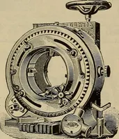 An illustration from The mechanical index, 1904. A complete index to the names and addresses of all manufacturers in the United States of mechanical appliances, machinery and tools operated by steam, electricity, water, hand or foot power (1904)