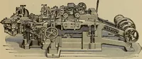 An illustration from The mechanical index, 1904. A complete index to the names and addresses of all manufacturers in the United States of mechanical appliances, machinery and tools operated by steam, electricity, water, hand or foot power (1904)