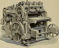 An illustration from The mechanical index, 1904. A complete index to the names and addresses of all manufacturers in the United States of mechanical appliances, machinery and tools operated by steam, electricity, water, hand or foot power (1904)