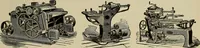 An illustration from The mechanical index, 1904. A complete index to the names and addresses of all manufacturers in the United States of mechanical appliances, machinery and tools operated by steam, electricity, water, hand or foot power (1904)