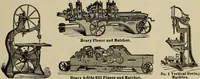 An illustration from The mechanical index, 1904. A complete index to the names and addresses of all manufacturers in the United States of mechanical appliances, machinery and tools operated by steam, electricity, water, hand or foot power (1904)