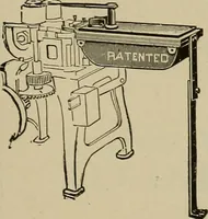 An illustration from The mechanical index, 1904. A complete index to the names and addresses of all manufacturers in the United States of mechanical appliances, machinery and tools operated by steam, electricity, water, hand or foot power (1904)