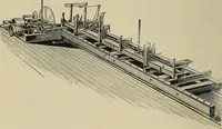 An illustration from The mechanical index, 1904. A complete index to the names and addresses of all manufacturers in the United States of mechanical appliances, machinery and tools operated by steam, electricity, water, hand or foot power (1904)