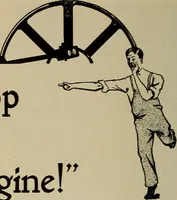 An illustration from The mechanical index, 1904. A complete index to the names and addresses of all manufacturers in the United States of mechanical appliances, machinery and tools operated by steam, electricity, water, hand or foot power (1904)