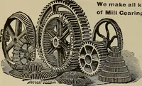 An illustration from The mechanical index, 1904. A complete index to the names and addresses of all manufacturers in the United States of mechanical appliances, machinery and tools operated by steam, electricity, water, hand or foot power (1904)