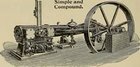 An illustration from The mechanical index, 1904. A complete index to the names and addresses of all manufacturers in the United States of mechanical appliances, machinery and tools operated by steam, electricity, water, hand or foot power (1904)