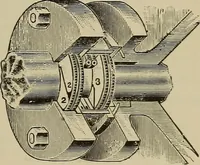 An illustration from The mechanical index, 1904. A complete index to the names and addresses of all manufacturers in the United States of mechanical appliances, machinery and tools operated by steam, electricity, water, hand or foot power (1904)