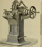 An illustration from The mechanical index, 1904. A complete index to the names and addresses of all manufacturers in the United States of mechanical appliances, machinery and tools operated by steam, electricity, water, hand or foot power (1904)