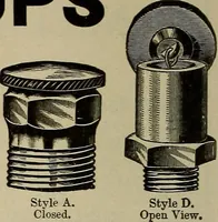An illustration from The mechanical index, 1904. A complete index to the names and addresses of all manufacturers in the United States of mechanical appliances, machinery and tools operated by steam, electricity, water, hand or foot power (1904)