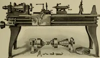 An illustration from The mechanical index, 1904. A complete index to the names and addresses of all manufacturers in the United States of mechanical appliances, machinery and tools operated by steam, electricity, water, hand or foot power (1904)