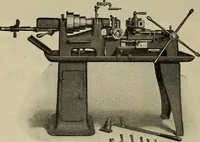 An illustration from The mechanical index, 1904. A complete index to the names and addresses of all manufacturers in the United States of mechanical appliances, machinery and tools operated by steam, electricity, water, hand or foot power (1904)