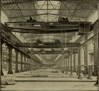 An illustration from The mechanical index, 1904. A complete index to the names and addresses of all manufacturers in the United States of mechanical appliances, machinery and tools operated by steam, electricity, water, hand or foot power (1904)