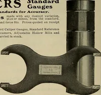 An illustration from The mechanical index, 1904. A complete index to the names and addresses of all manufacturers in the United States of mechanical appliances, machinery and tools operated by steam, electricity, water, hand or foot power (1904)