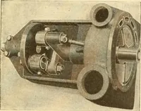 An illustration from Mechanical movements, powers and devices; a treatise describing mechanical movements and devices used in constructive and operative machinery and the mechanical arts, being practically a mechanical dictionary, commencing with a rudimentary description of the early known mechanical powers and detailing the various motions, appliances and inventions used in the mechanical arts to the present time, including a chapter on straight line movements, by Gardner D. Hiscox (1914)