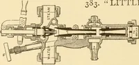 An illustration from Mechanical movements, powers and devices; a treatise describing mechanical movements and devices used in constructive and operative machinery and the mechanical arts, being practically a mechanical dictionary, commencing with a rudimentary description of the early known mechanical powers and detailing the various motions, appliances and inventions used in the mechanical arts to the present time, including a chapter on straight line movements, by Gardner D. Hiscox (1914)