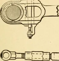 An illustration from Mechanical movements, powers and devices; a treatise describing mechanical movements and devices used in constructive and operative machinery and the mechanical arts, being practically a mechanical dictionary, commencing with a rudimentary description of the early known mechanical powers and detailing the various motions, appliances and inventions used in the mechanical arts to the present time, including a chapter on straight line movements, by Gardner D. Hiscox (1914)