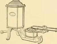 An illustration from Mechanical movements, powers and devices; a treatise describing mechanical movements and devices used in constructive and operative machinery and the mechanical arts, being practically a mechanical dictionary, commencing with a rudimentary description of the early known mechanical powers and detailing the various motions, appliances and inventions used in the mechanical arts to the present time, including a chapter on straight line movements, by Gardner D. Hiscox (1914)