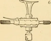 An illustration from Mechanical movements, powers and devices; a treatise describing mechanical movements and devices used in constructive and operative machinery and the mechanical arts, being practically a mechanical dictionary, commencing with a rudimentary description of the early known mechanical powers and detailing the various motions, appliances and inventions used in the mechanical arts to the present time, including a chapter on straight line movements, by Gardner D. Hiscox (1914)