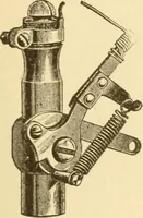 An illustration from Mechanical movements, powers and devices; a treatise describing mechanical movements and devices used in constructive and operative machinery and the mechanical arts, being practically a mechanical dictionary, commencing with a rudimentary description of the early known mechanical powers and detailing the various motions, appliances and inventions used in the mechanical arts to the present time, including a chapter on straight line movements, by Gardner D. Hiscox (1914)