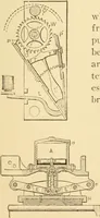 An illustration from Mechanical movements, powers and devices; a treatise describing mechanical movements and devices used in constructive and operative machinery and the mechanical arts, being practically a mechanical dictionary, commencing with a rudimentary description of the early known mechanical powers and detailing the various motions, appliances and inventions used in the mechanical arts to the present time, including a chapter on straight line movements, by Gardner D. Hiscox (1914)