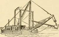 An illustration from Mechanical movements, powers and devices; a treatise describing mechanical movements and devices used in constructive and operative machinery and the mechanical arts, being practically a mechanical dictionary, commencing with a rudimentary description of the early known mechanical powers and detailing the various motions, appliances and inventions used in the mechanical arts to the present time, including a chapter on straight line movements, by Gardner D. Hiscox (1914)