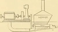An illustration from Mechanical movements, powers and devices; a treatise describing mechanical movements and devices used in constructive and operative machinery and the mechanical arts, being practically a mechanical dictionary, commencing with a rudimentary description of the early known mechanical powers and detailing the various motions, appliances and inventions used in the mechanical arts to the present time, including a chapter on straight line movements, by Gardner D. Hiscox (1914)