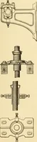 An illustration from Mechanical movements, powers and devices; a treatise describing mechanical movements and devices used in constructive and operative machinery and the mechanical arts, being practically a mechanical dictionary, commencing with a rudimentary description of the early known mechanical powers and detailing the various motions, appliances and inventions used in the mechanical arts to the present time, including a chapter on straight line movements, by Gardner D. Hiscox (1914)