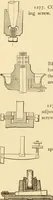 An illustration from Mechanical movements, powers and devices; a treatise describing mechanical movements and devices used in constructive and operative machinery and the mechanical arts, being practically a mechanical dictionary, commencing with a rudimentary description of the early known mechanical powers and detailing the various motions, appliances and inventions used in the mechanical arts to the present time, including a chapter on straight line movements, by Gardner D. Hiscox (1914)