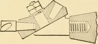 An illustration from Mechanical movements, powers and devices; a treatise describing mechanical movements and devices used in constructive and operative machinery and the mechanical arts, being practically a mechanical dictionary, commencing with a rudimentary description of the early known mechanical powers and detailing the various motions, appliances and inventions used in the mechanical arts to the present time, including a chapter on straight line movements, by Gardner D. Hiscox (1914)