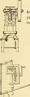 An illustration from Mechanical movements, powers and devices; a treatise describing mechanical movements and devices used in constructive and operative machinery and the mechanical arts, being practically a mechanical dictionary, commencing with a rudimentary description of the early known mechanical powers and detailing the various motions, appliances and inventions used in the mechanical arts to the present time, including a chapter on straight line movements, by Gardner D. Hiscox (1914)