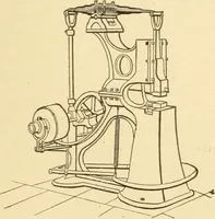 An illustration from Mechanical movements, powers and devices; a treatise describing mechanical movements and devices used in constructive and operative machinery and the mechanical arts, being practically a mechanical dictionary, commencing with a rudimentary description of the early known mechanical powers and detailing the various motions, appliances and inventions used in the mechanical arts to the present time, including a chapter on straight line movements, by Gardner D. Hiscox (1914)