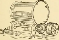 An illustration from Mechanical movements, powers and devices; a treatise describing mechanical movements and devices used in constructive and operative machinery and the mechanical arts, being practically a mechanical dictionary, commencing with a rudimentary description of the early known mechanical powers and detailing the various motions, appliances and inventions used in the mechanical arts to the present time, including a chapter on straight line movements, by Gardner D. Hiscox (1914)