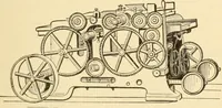 An illustration from Mechanical movements, powers and devices; a treatise describing mechanical movements and devices used in constructive and operative machinery and the mechanical arts, being practically a mechanical dictionary, commencing with a rudimentary description of the early known mechanical powers and detailing the various motions, appliances and inventions used in the mechanical arts to the present time, including a chapter on straight line movements, by Gardner D. Hiscox (1914)