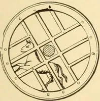 An illustration from Mechanical movements, powers and devices; a treatise describing mechanical movements and devices used in constructive and operative machinery and the mechanical arts, being practically a mechanical dictionary, commencing with a rudimentary description of the early known mechanical powers and detailing the various motions, appliances and inventions used in the mechanical arts to the present time, including a chapter on straight line movements, by Gardner D. Hiscox (1914)