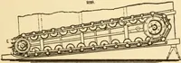 An illustration from Mechanical movements, powers and devices; a treatise describing mechanical movements and devices used in constructive and operative machinery and the mechanical arts, being practically a mechanical dictionary, commencing with a rudimentary description of the early known mechanical powers and detailing the various motions, appliances and inventions used in the mechanical arts to the present time, including a chapter on straight line movements, by Gardner D. Hiscox (1914)
