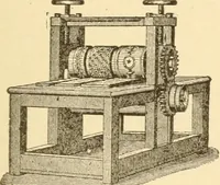 An illustration from Mechanical movements, powers and devices; a treatise describing mechanical movements and devices used in constructive and operative machinery and the mechanical arts, being practically a mechanical dictionary, commencing with a rudimentary description of the early known mechanical powers and detailing the various motions, appliances and inventions used in the mechanical arts to the present time, including a chapter on straight line movements, by Gardner D. Hiscox (1914)