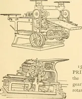 An illustration from Mechanical movements, powers and devices; a treatise describing mechanical movements and devices used in constructive and operative machinery and the mechanical arts, being practically a mechanical dictionary, commencing with a rudimentary description of the early known mechanical powers and detailing the various motions, appliances and inventions used in the mechanical arts to the present time, including a chapter on straight line movements, by Gardner D. Hiscox (1914)