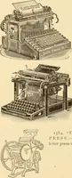An illustration from Mechanical movements, powers and devices; a treatise describing mechanical movements and devices used in constructive and operative machinery and the mechanical arts, being practically a mechanical dictionary, commencing with a rudimentary description of the early known mechanical powers and detailing the various motions, appliances and inventions used in the mechanical arts to the present time, including a chapter on straight line movements, by Gardner D. Hiscox (1914)