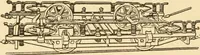 An illustration from Mechanical movements, powers and devices; a treatise describing mechanical movements and devices used in constructive and operative machinery and the mechanical arts, being practically a mechanical dictionary, commencing with a rudimentary description of the early known mechanical powers and detailing the various motions, appliances and inventions used in the mechanical arts to the present time, including a chapter on straight line movements, by Gardner D. Hiscox (1914)