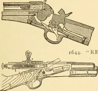 An illustration from Mechanical movements, powers and devices; a treatise describing mechanical movements and devices used in constructive and operative machinery and the mechanical arts, being practically a mechanical dictionary, commencing with a rudimentary description of the early known mechanical powers and detailing the various motions, appliances and inventions used in the mechanical arts to the present time, including a chapter on straight line movements, by Gardner D. Hiscox (1914)