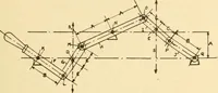 An illustration from Mechanical movements, powers and devices; a treatise describing mechanical movements and devices used in constructive and operative machinery and the mechanical arts, being practically a mechanical dictionary, commencing with a rudimentary description of the early known mechanical powers and detailing the various motions, appliances and inventions used in the mechanical arts to the present time, including a chapter on straight line movements, by Gardner D. Hiscox (1914)