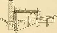 An illustration from Mechanical movements, powers and devices; a treatise describing mechanical movements and devices used in constructive and operative machinery and the mechanical arts, being practically a mechanical dictionary, commencing with a rudimentary description of the early known mechanical powers and detailing the various motions, appliances and inventions used in the mechanical arts to the present time, including a chapter on straight line movements, by Gardner D. Hiscox (1914)