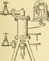 An illustration from Mechanical movements, powers and devices; a treatise describing mechanical movements and devices used in constructive and operative machinery and the mechanical arts, being practically a mechanical dictionary, commencing with a rudimentary description of the early known mechanical powers and detailing the various motions, appliances and inventions used in the mechanical arts to the present time, including a chapter on straight line movements, by Gardner D. Hiscox (1914)