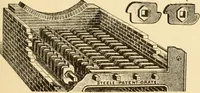 An illustration from Mechanical movements, powers and devices; a treatise describing mechanical movements and devices used in constructive and operative machinery and the mechanical arts, being practically a mechanical dictionary, commencing with a rudimentary description of the early known mechanical powers and detailing the various motions, appliances and inventions used in the mechanical arts to the present time, including a chapter on straight line movements, by Gardner D. Hiscox (1914)