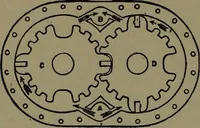 An illustration from Mechanical movements, powers and devices; a treatise describing mechanical movements and devices used in construcive and operative mechinery and the mechanical arts, being practically a mechanical dictionary (1917)