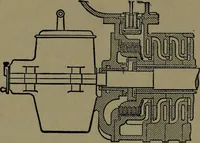 An illustration from Mechanical movements, powers and devices; a treatise describing mechanical movements and devices used in construcive and operative mechinery and the mechanical arts, being practically a mechanical dictionary (1917)
